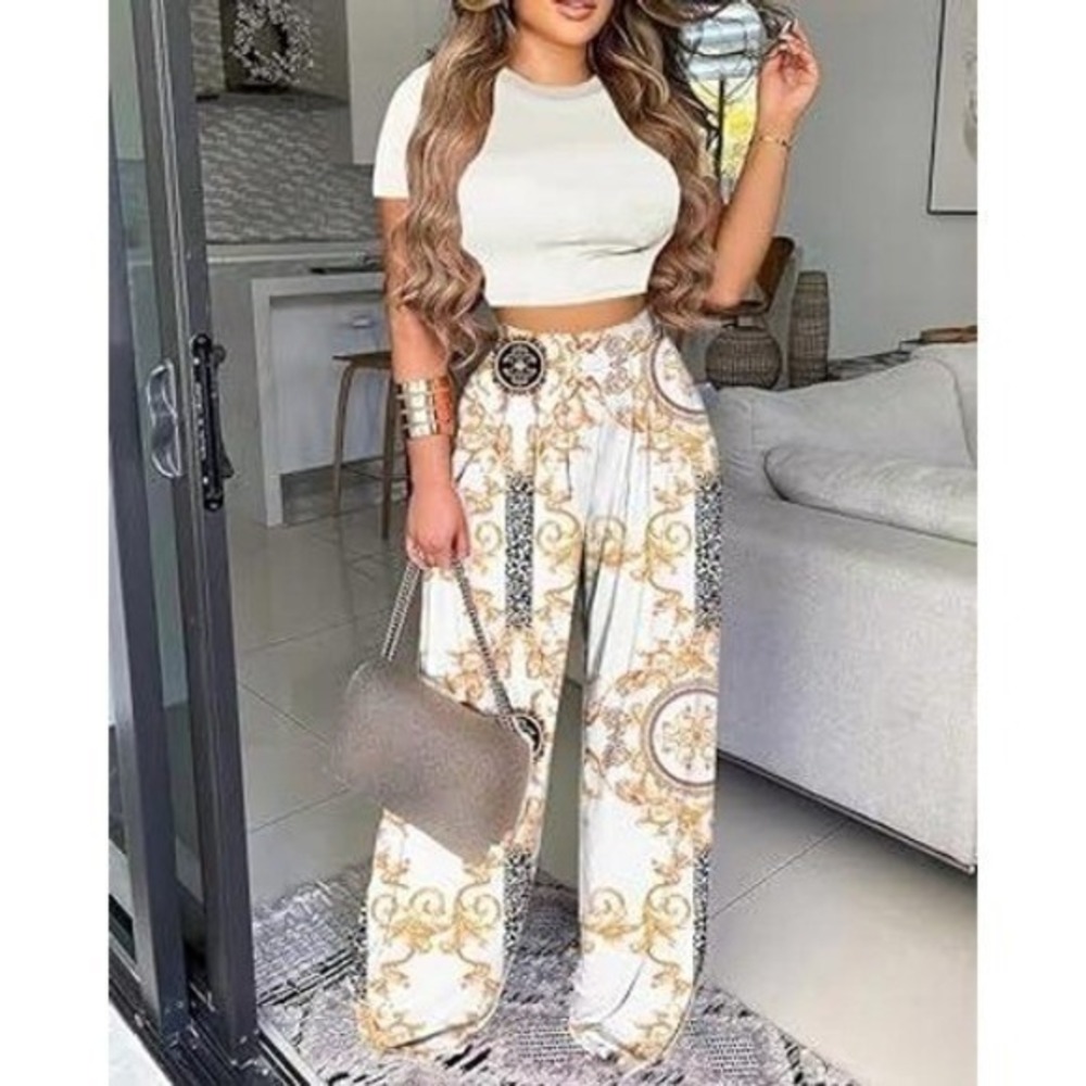 Palazzo Pants, High Waist Wide Leg, Party pants, Size XXL lightweight